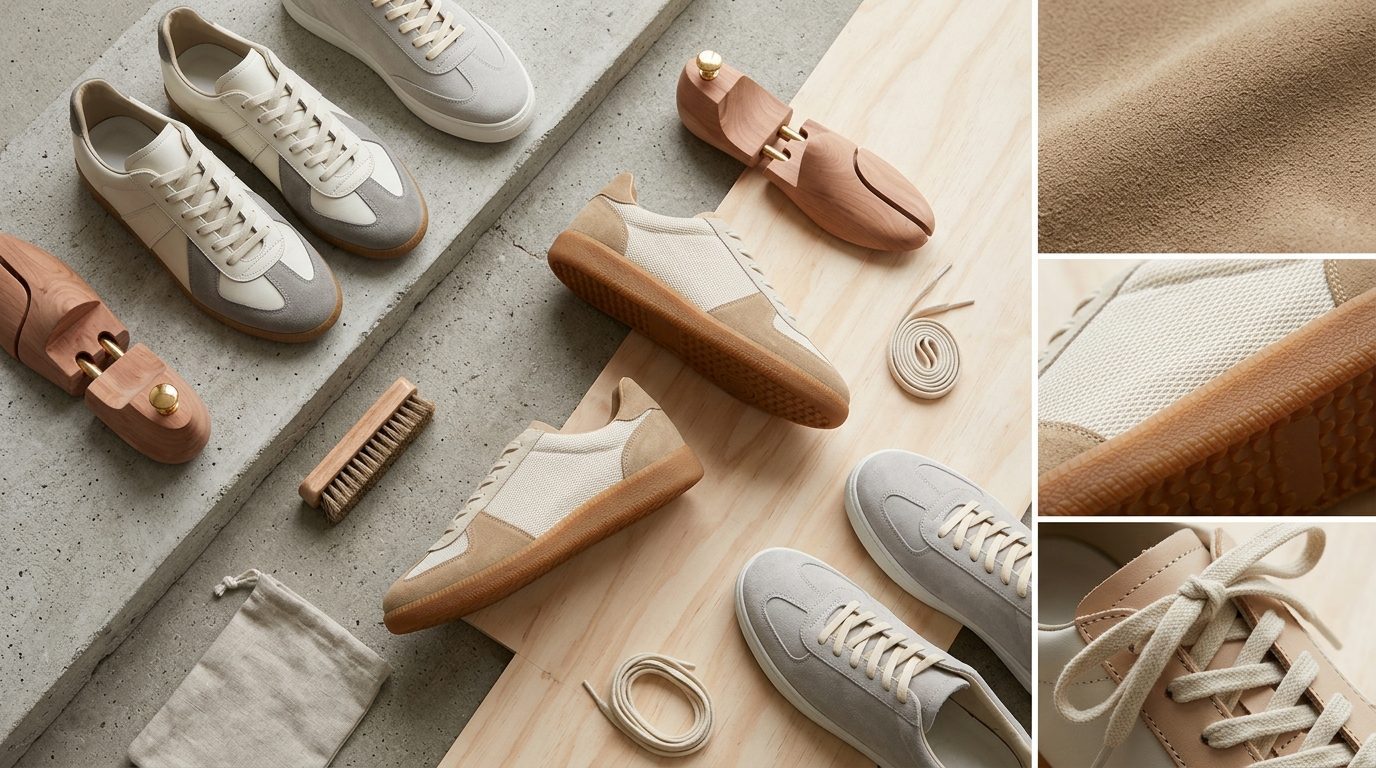 Illustrationsfoto til guiden: Hvilke bukser passer til hvilke sneakers?