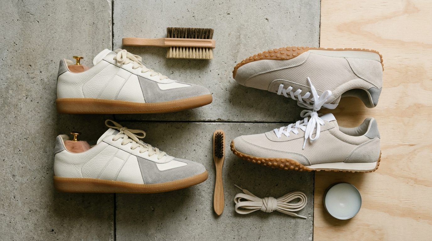 Illustrationsfoto til emnesiden: Køb de rigtige sneakers